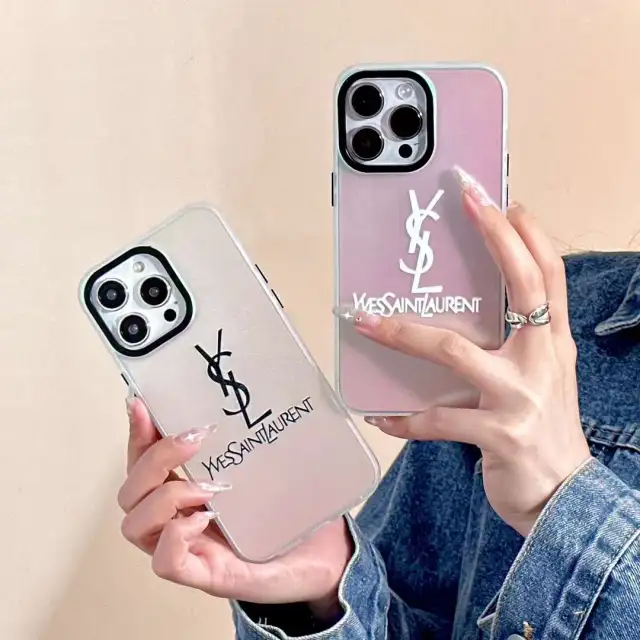 YSL iPhone14 ProMaxケース キラキラ