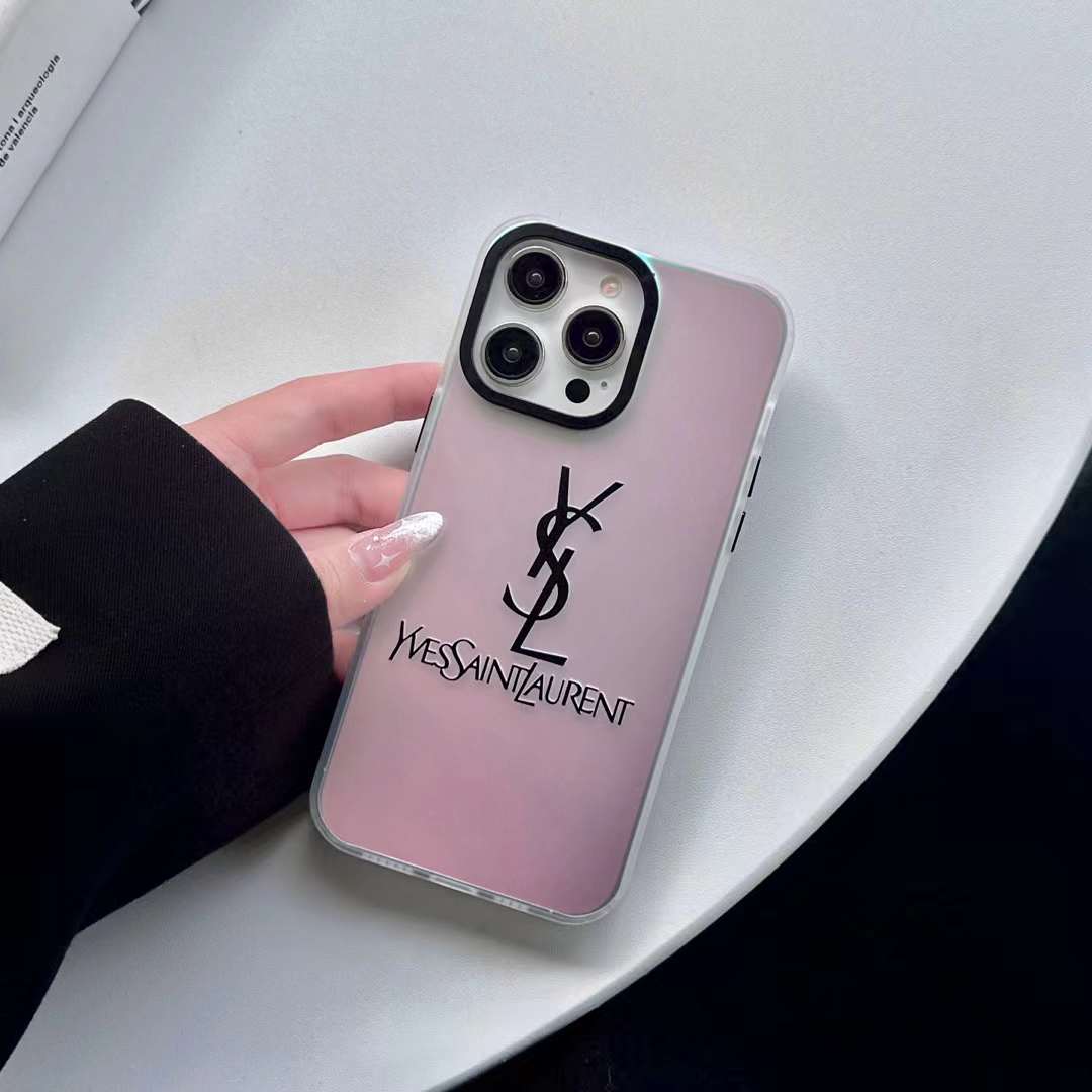 イヴ・サンローラン iPhone15 Pro/14 Proケース レーザー YSL iPhone15 