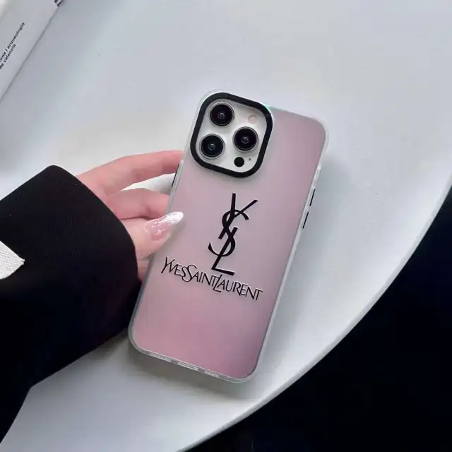 YSL iPhone14 ProMaxケース キラキラ