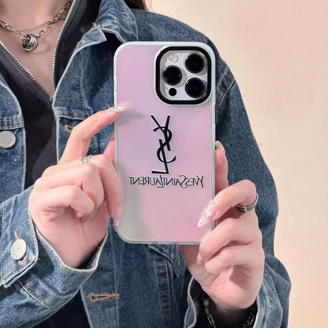 イヴ・サンローラン iPhone15 Pro/14 Proケース レーザー YSL iPhone15 