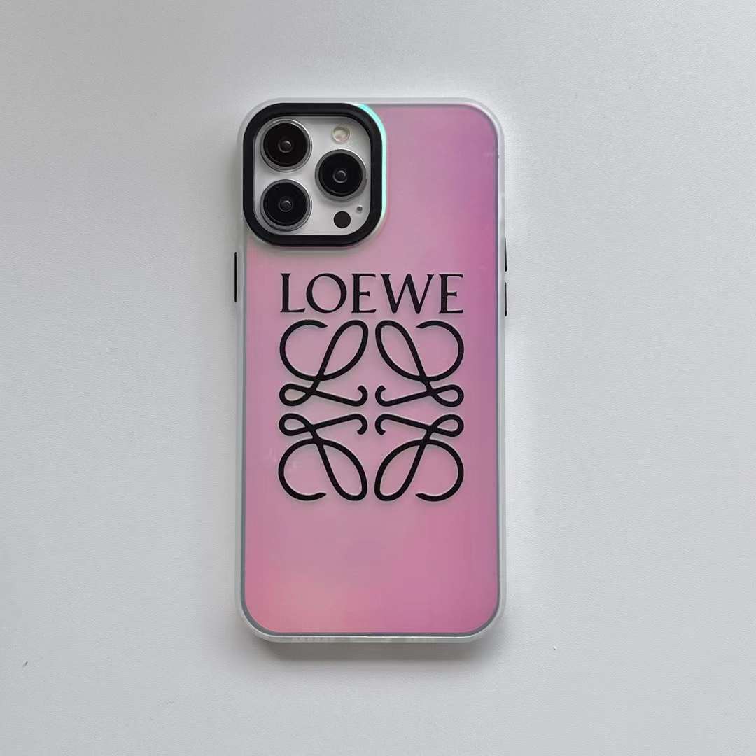 ロエベ iPhone14 Pro/14 ProMaxケース アナグラムロゴ LOEWE レーザー