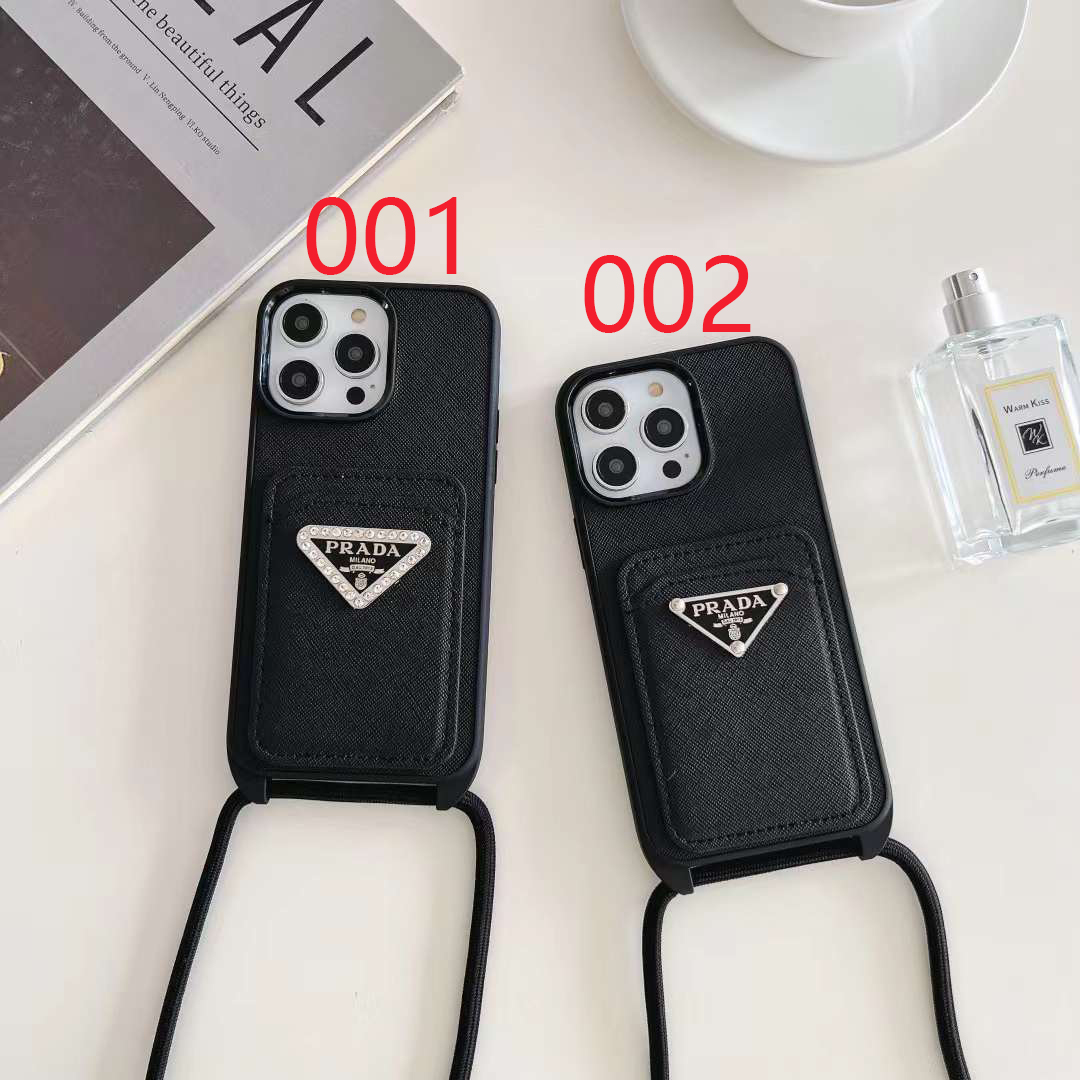 ○カラー✨現行・付属品完備・極美品✨PRADA iPhone14Pro スマホショルダー