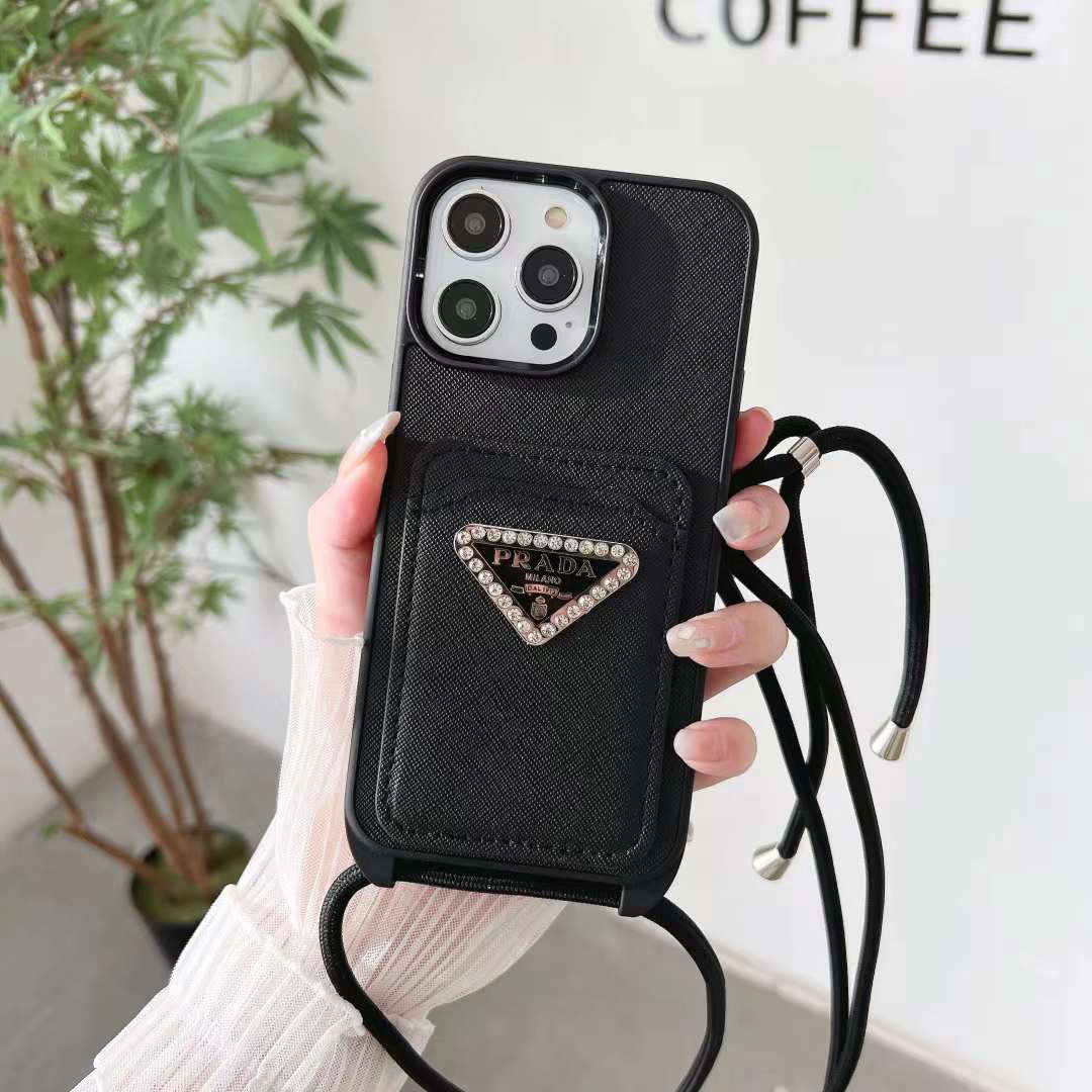 PRADA iPhone 14 ProMaxケース カード収納