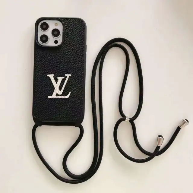 ヴィトン iPhone15 Pro/14 Proケース ショルダーストラップ付き LOUIS  