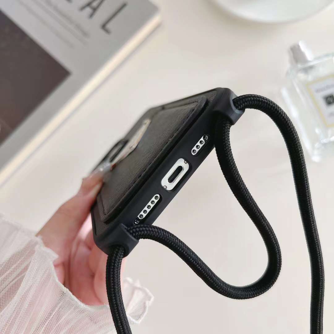 プラダ iPhone15/14 ProMaxケース ショルダースマホケース PRADA