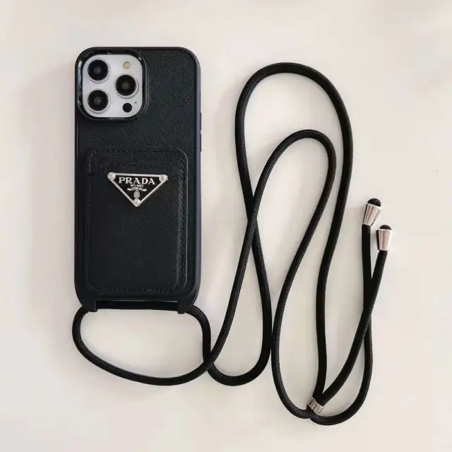 PRADA iPhone 14 Proケース カード収納