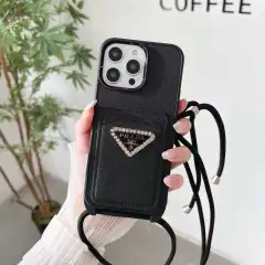 プラダ iPhone15/14 ProMaxケース ショルダースマホケース PRADA  