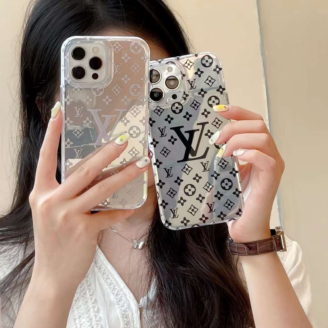 ヴィトン iPhone15 Pro/14 Proケース 鏡デザイン LOUIS VUITTON