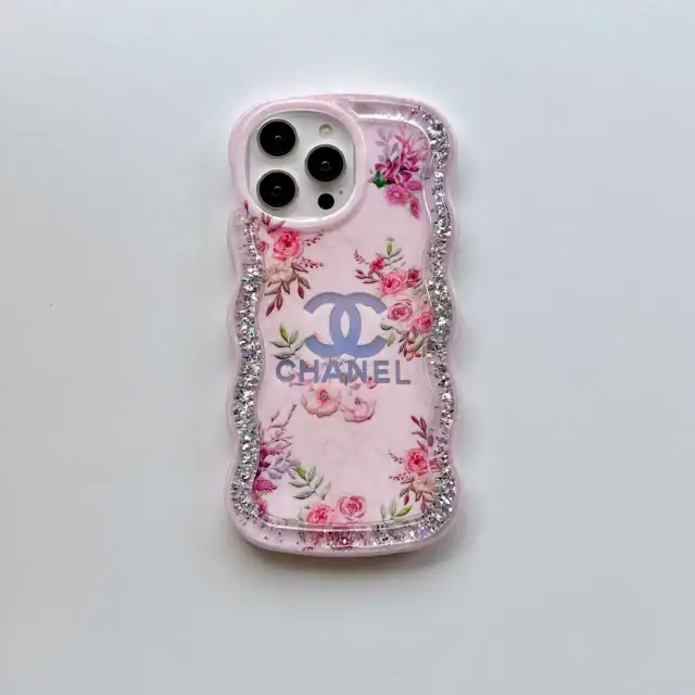 Chanel iPhone14ケース ラメ入り