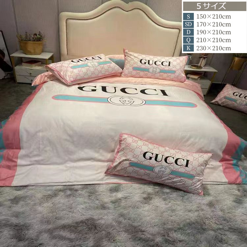 グッチ 掛け布団カバー シングル 150x210cm GUCCI 布団カバーセット