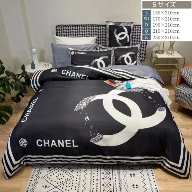 Chanel 掛ふとんカバーセット 150x210cm