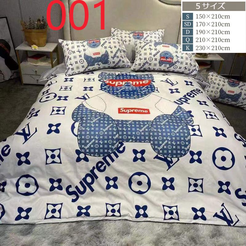 SUPREME コラボ HYSTERIC デュベカバーセット 掛け布団と枕カバー Amazon｜DAOLOWE 布団カバー 3点セット シングル 面白い力士ベクトル