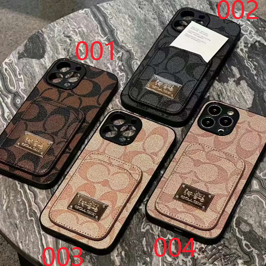 新品未使用】COACH iPhone12/12Pro ケース コーチ レキシー-