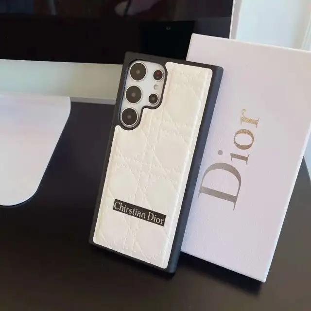 ディオール Galaxy S23 Ultraケース カナージュ柄 DIOR Galaxy S23 Plusケース ロゴ付き Dior Galaxy S23ケース エレガント dior Galaxy S20 Plusケース 上品 シンプル 高級感 オシャレ 12色