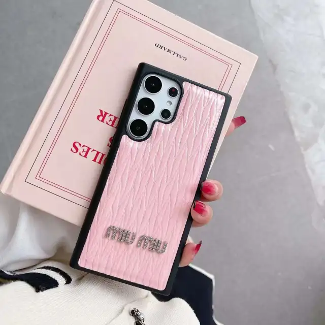 miu miu Galaxy S20 Plusケース 高級感