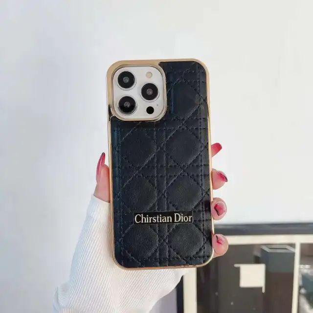 ディオール iPhone15 Pro/14 Proケース カナージュ柄 DIOR iPhone15/14 