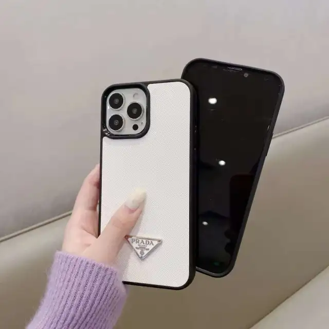 Prada iPhone12 Miniカバー シンプル