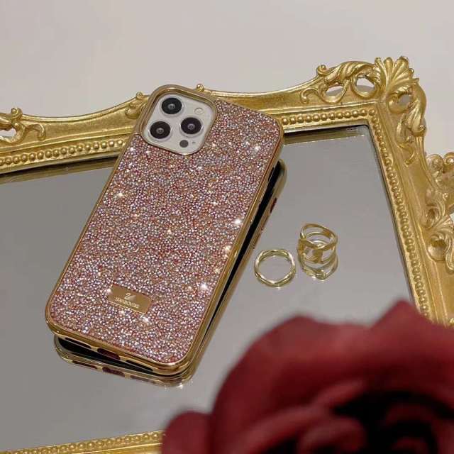 swarovski iPhone 14 Plusケース 高級感