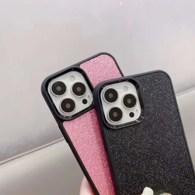 ディオール iPhone13 Pro/13 ProMaxケース キラキラ DIOR ロゴ付き