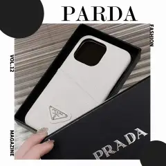 プラダ iPhone15 Pro/14 Proケース カードポケット付き PRADA iPhone15  