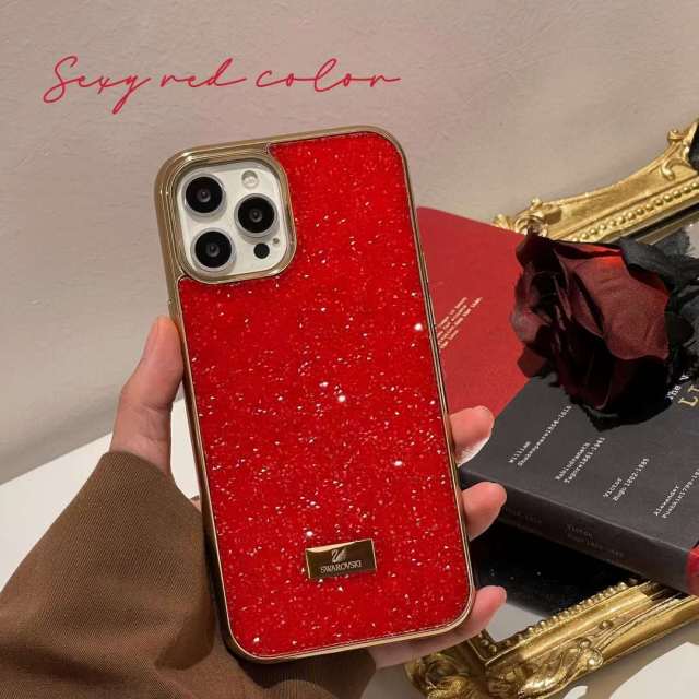 swarovski iPhone 14 Plusケース 高級感