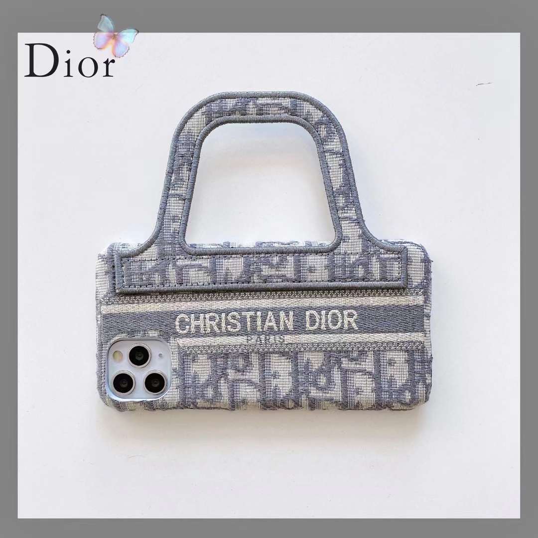 美品✨Dior クリスチャンディオール iPhoneケース14PRO オブリーク 金属ロゴ付き dior 携帯ケース iphone14Pro おしゃれアイフォーン