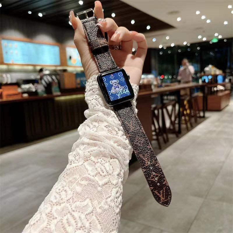 Supreme Louis Vuitton Band Strap Bracelet For All Apple Watch Series SE 7 8  Watch Ultra