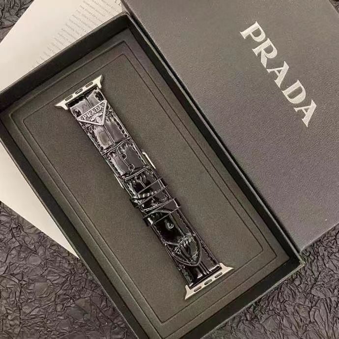 プラダ アップルウォッチバンド Prada Apple Watch専用バンド クロコダイル