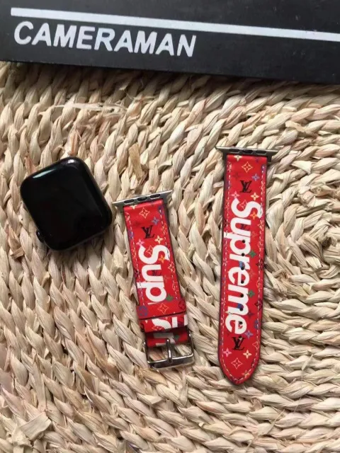 人気ブランドのアップルウォッチバンド シャネル ルイヴィトン グッチ エルメス シュプリーム バーバリー Apple Watchバンド 腕時計ベルト 革 Ultra Series8 SE 49mm 45mm 41mm 44mm 40mm 42mm 38mm 人気ウォッチバンド メンズ レディース オシャレ