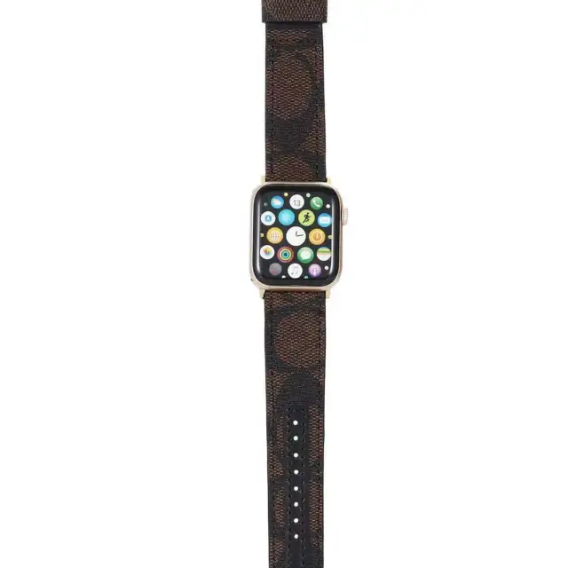 寇弛表带适配Apple Watch苹果手表带PU皮iwatch40/42/44/45mm通用