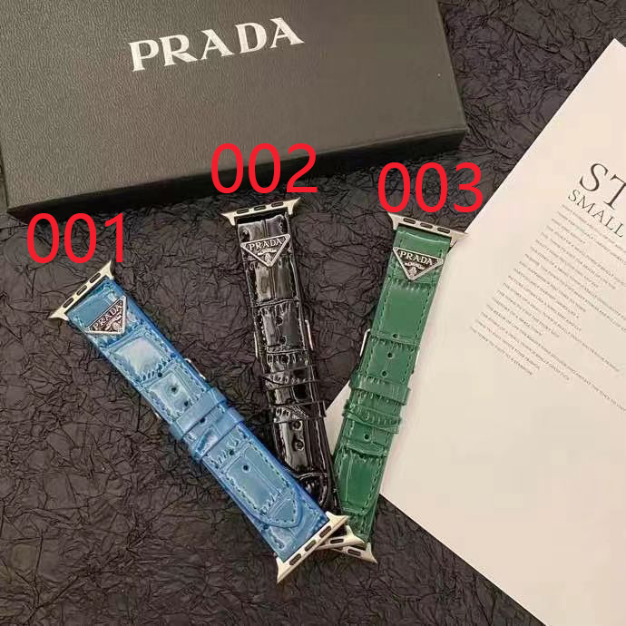 プラダ アップルウォッチバンド Prada Apple Watch専用バンド クロコダイル