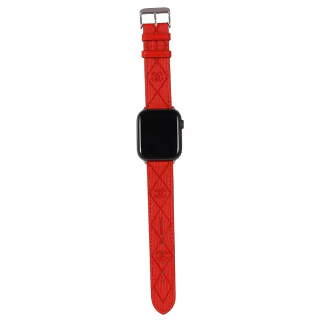 シャネル アップルウォッチバンド 49mm Ultra腕時計ベルト Chanel Apple Watch SEバンド Series8替えベルト 45mm 41mm 44mm 40mm 42mm 38mm CHANEL ブランド ウォッチバンド かわいい 全10色 オシャレ