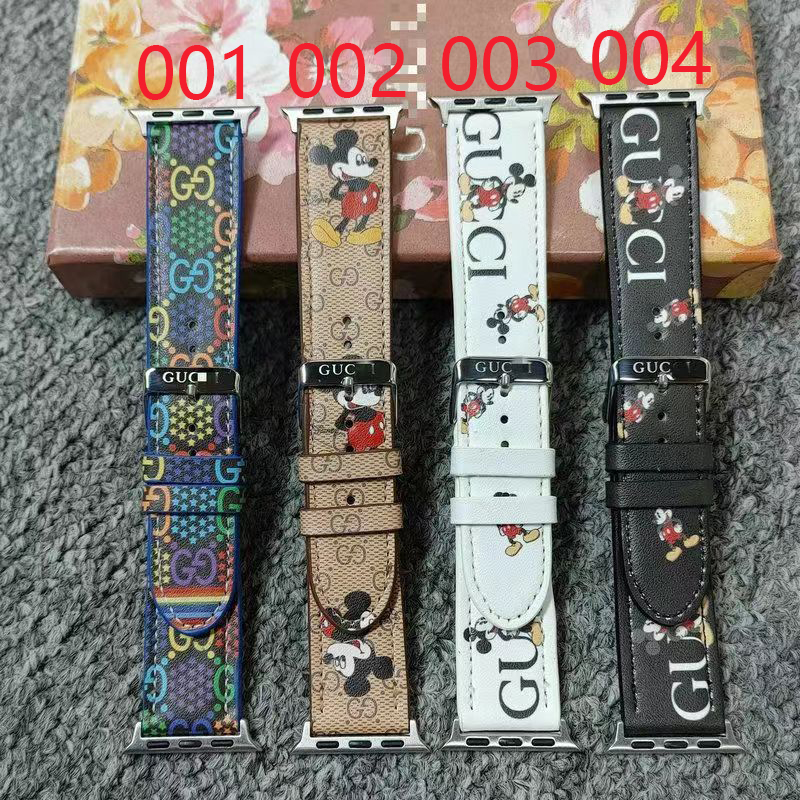 GUCCI &ディズニー コラボ♡腕時計未使用✨極美品☆保証書付 ディズニーランド アップルウォッチバンド 腕時計ベルト グッチ