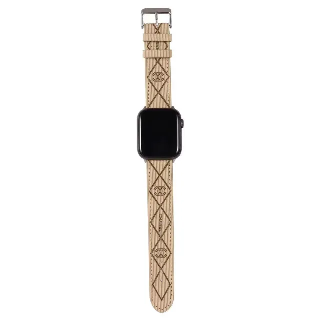 シャネル アップルウォッチバンド 49mm Ultra腕時計ベルト Chanel Apple Watch SEバンド Series8替えベルト 45mm 41mm 44mm 40mm 42mm 38mm CHANEL ブランド ウォッチバンド かわいい 全10色 オシャレ