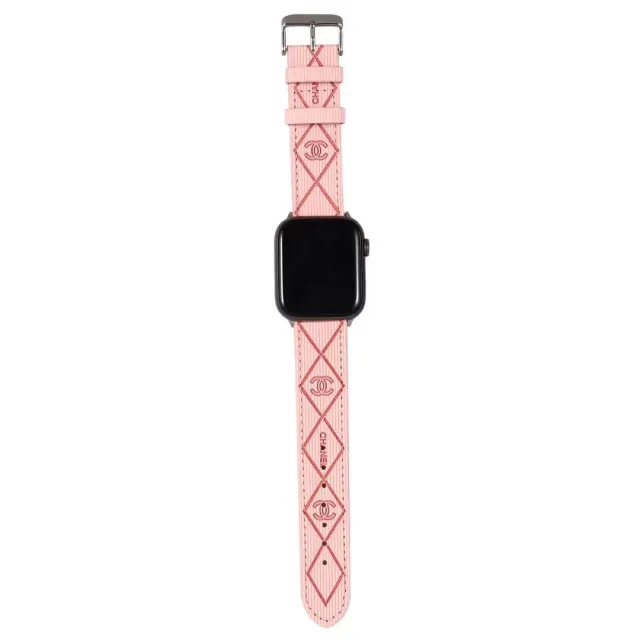 シャネル アップルウォッチバンド 49mm Ultra腕時計ベルト Chanel Apple Watch SEバンド Series8替えベルト 45mm 41mm 44mm 40mm 42mm 38mm CHANEL ブランド ウォッチバンド かわいい 全10色 オシャレ