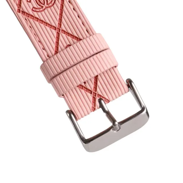 潮牌奢品 适用Applewatch表带苹果手表真皮压印老花45/42/44m通用