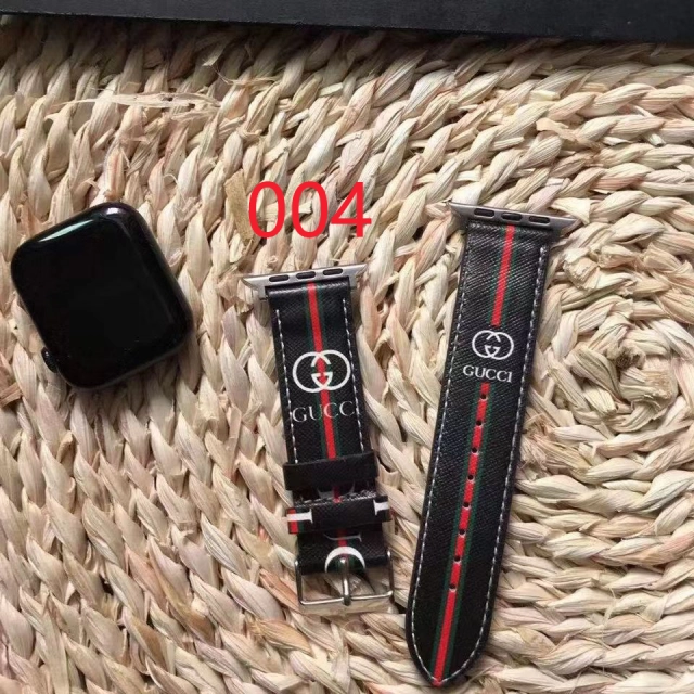 グッチ Apple Watchバンド GGキャンバス
