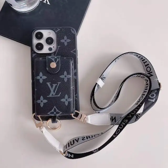 【iPhone Samsung全機種対応】ルイビトン スマホケース ショルダーストラップ付き モノグラム ダミエ柄 カード入れ ルイヴィトン iPhone15 14 13 Pro Maxケース GALAXY Z Flip5 Fold5ケース Galaxy S23Ultra S23Plus S23ケース LouisVuitton ブランド セレブ愛用 上品 好評 レディース ギフト アクセサリー オシャレ 全9色
