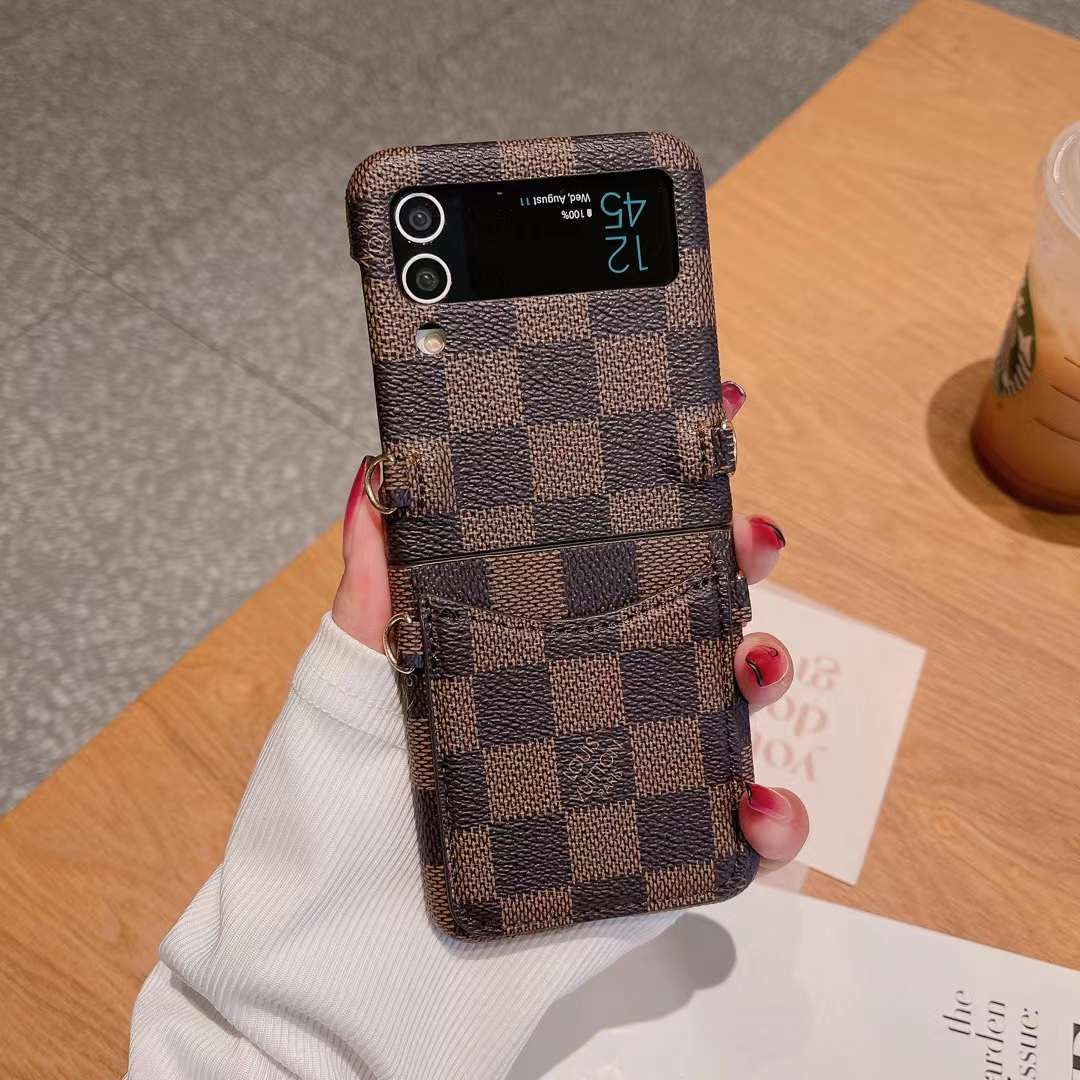 ヴィトン Galaxy Z Flip5/4/3ケース カバー モノグラム ダミエ