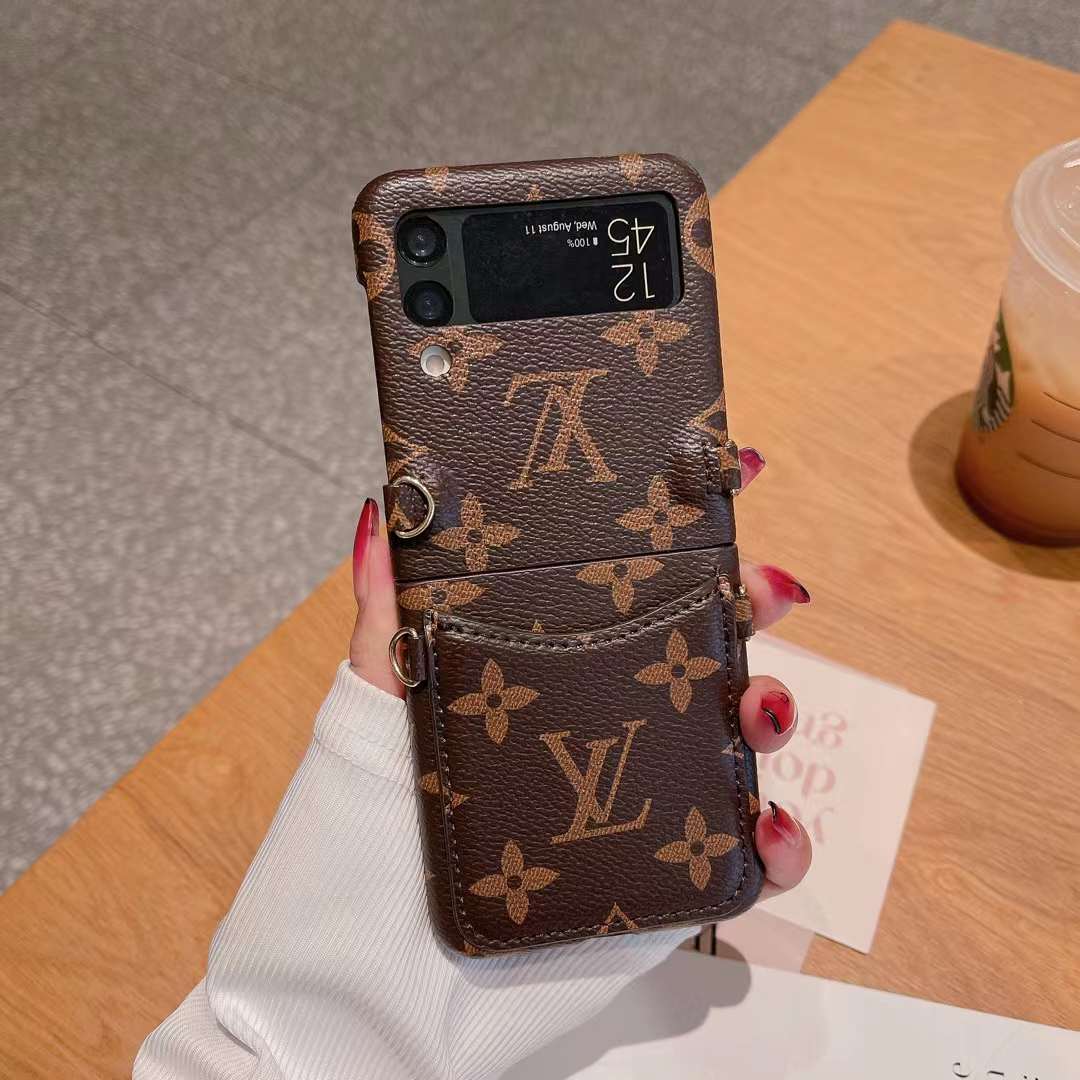 ヴィトン Galaxy Z Flip5/4/3ケース カバー モノグラム ダミエ