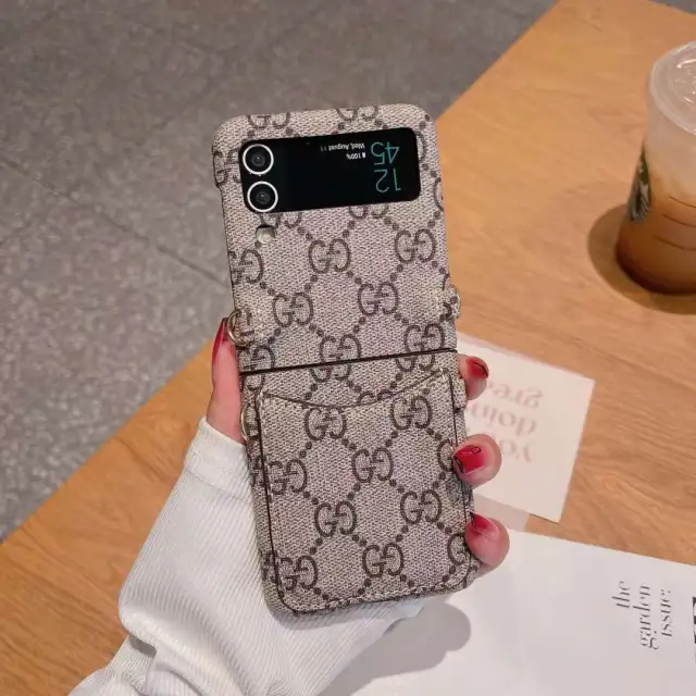 グッチ Galaxy Z Flip5ケース GGギャンパス