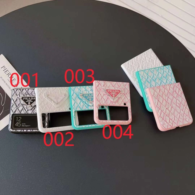プラダ Galaxy Z Flip5ケース 編み込み