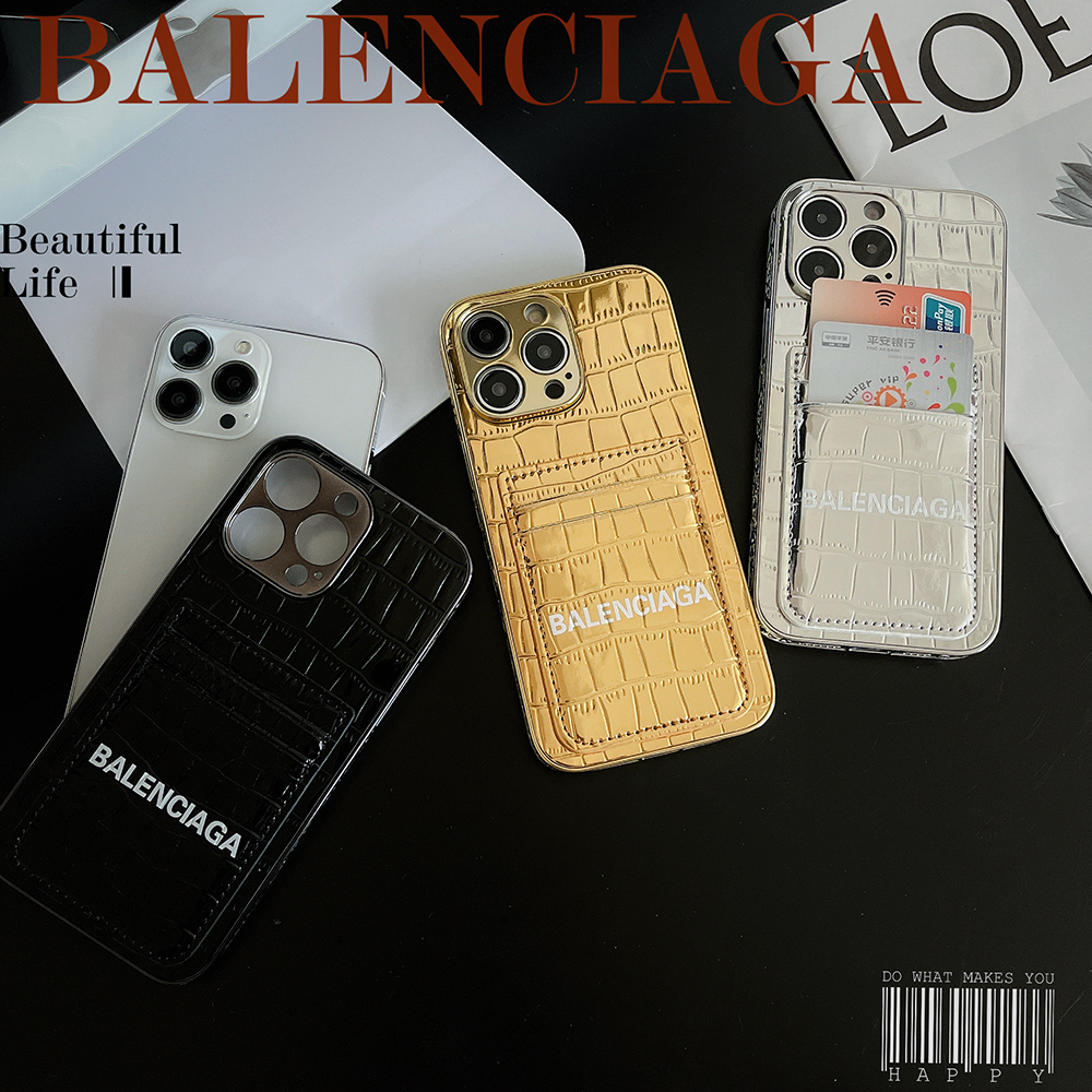 バレンシアガ iPhone15 Pro Maxケース Balenciaga iphone14 pro max