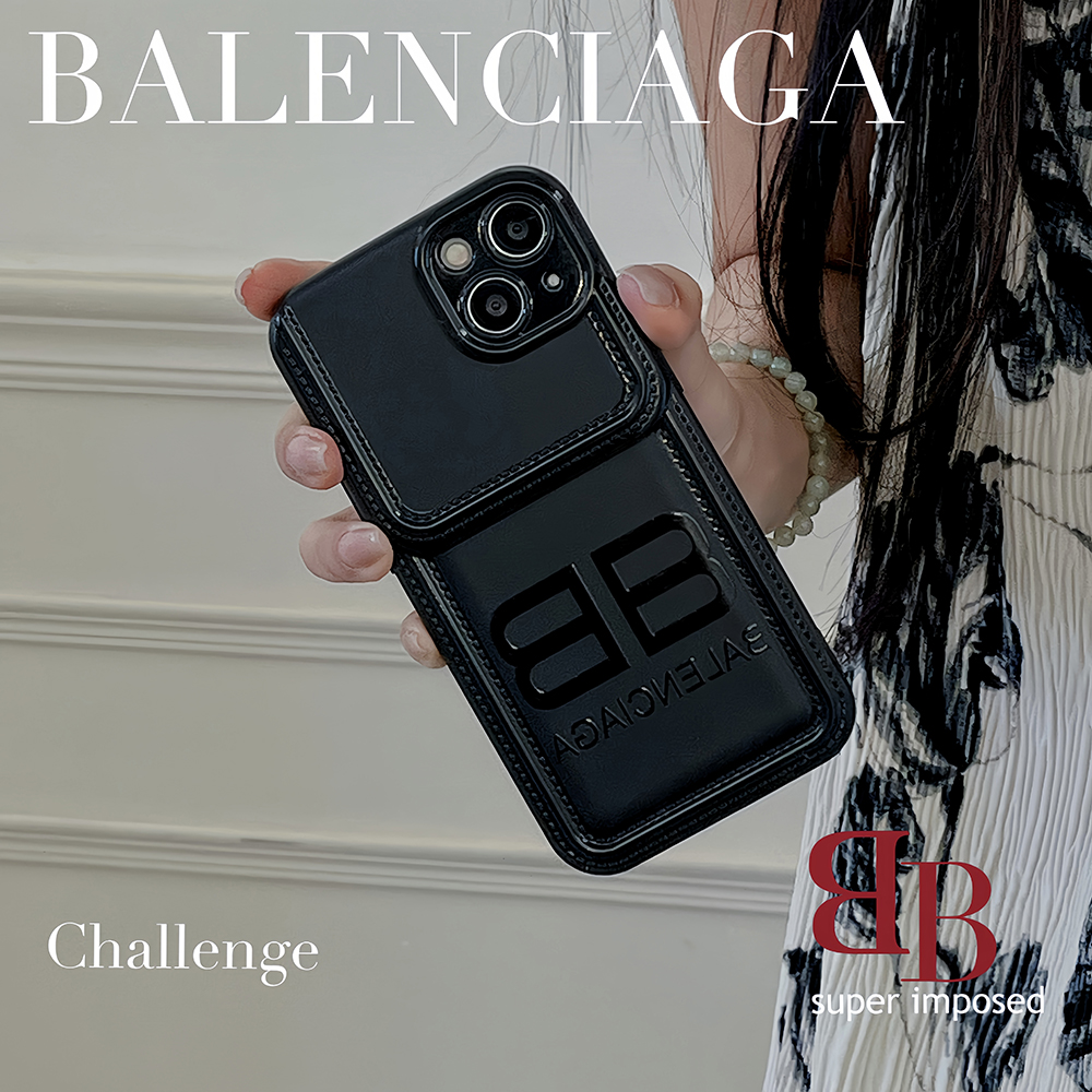 バレンシアガ iPhone15/14 Pro Maxケース Balenciaga iPhone15 Pro/14