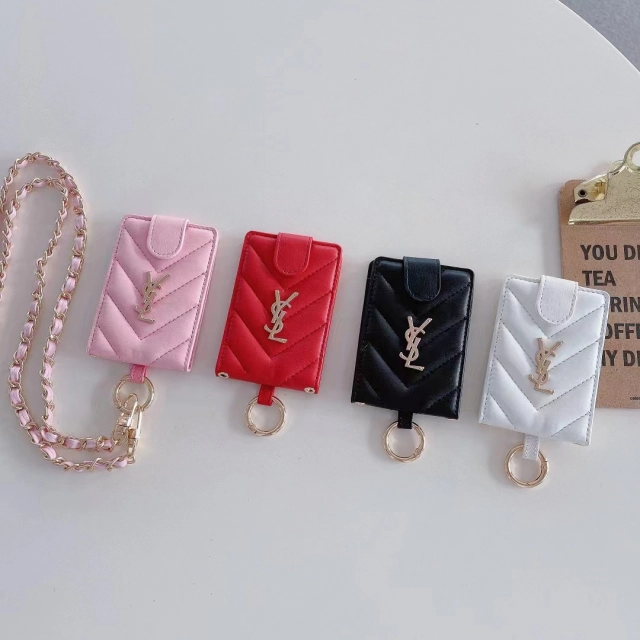サンローラン カードケース YSLロゴ付き