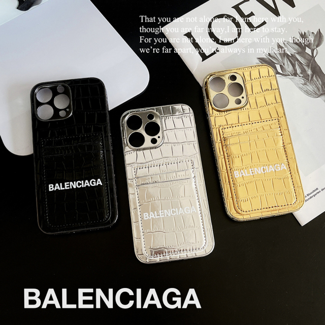 Balenciaga iphone14 pro maxカバー カード入れ
