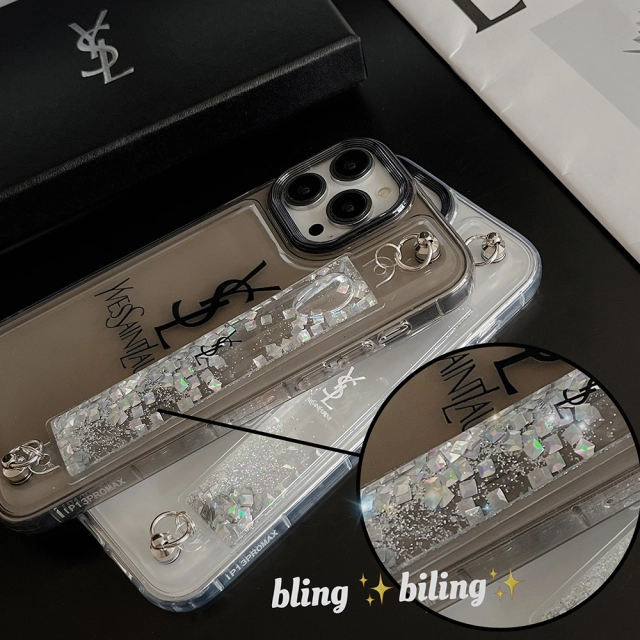 サンローラン iPhone15ケース 芸能人愛用