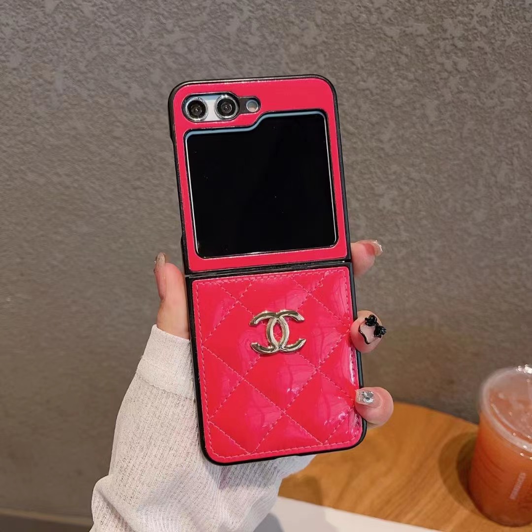 シャネル Galaxy Z Flip5/4/3ケース Fold5/4/3カバー 折りたたみ式