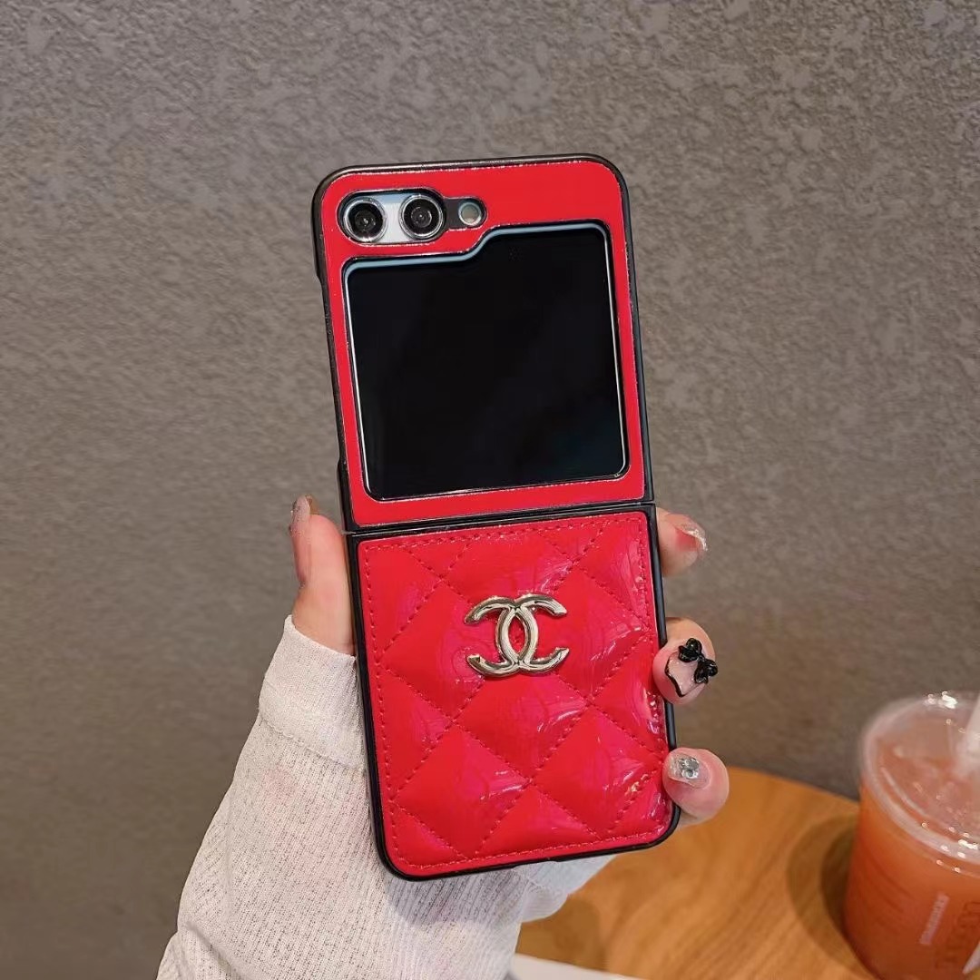 シャネル Galaxy Z Flip5/4/3ケース Fold5/4/3カバー 折りたたみ式