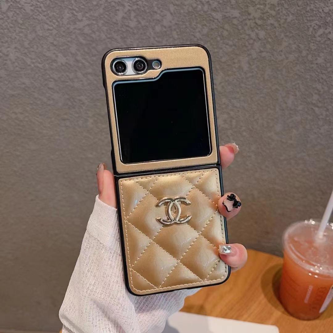 シャネル Galaxy Z Flip5/4/3ケース Fold5/4/3カバー 折りたたみ式